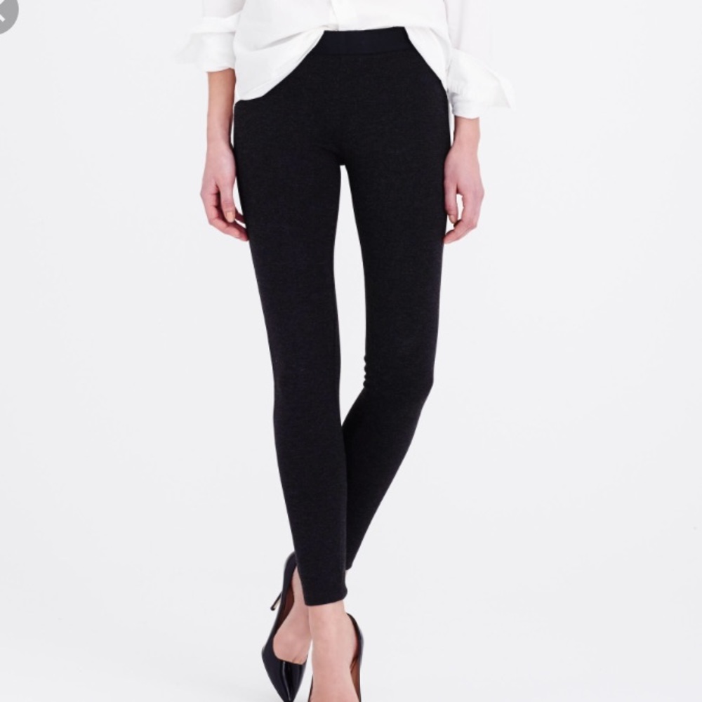 J Crew Lexie Pants Black sz8s