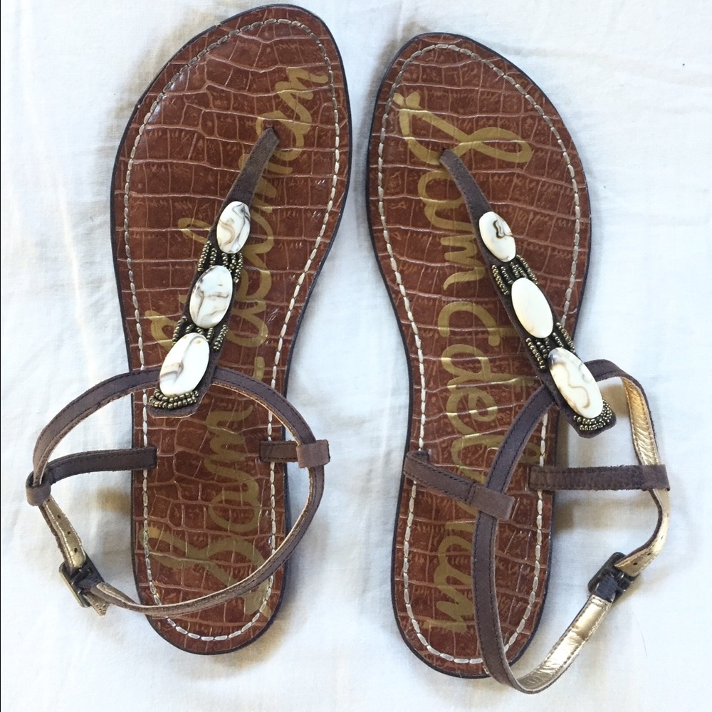 Sam Edelman Gigi Brown Sandals