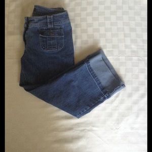 INC cropped jeans