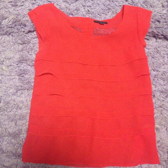 American Eagle Outfitters Tops - AE Red Blouse American Eagle Outfitters Tops - AE Red Blouse