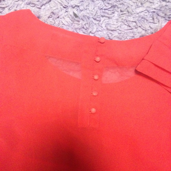 American Eagle Outfitters Tops - AE Red Blouse American Eagle Outfitters Tops - AE Red Blouse