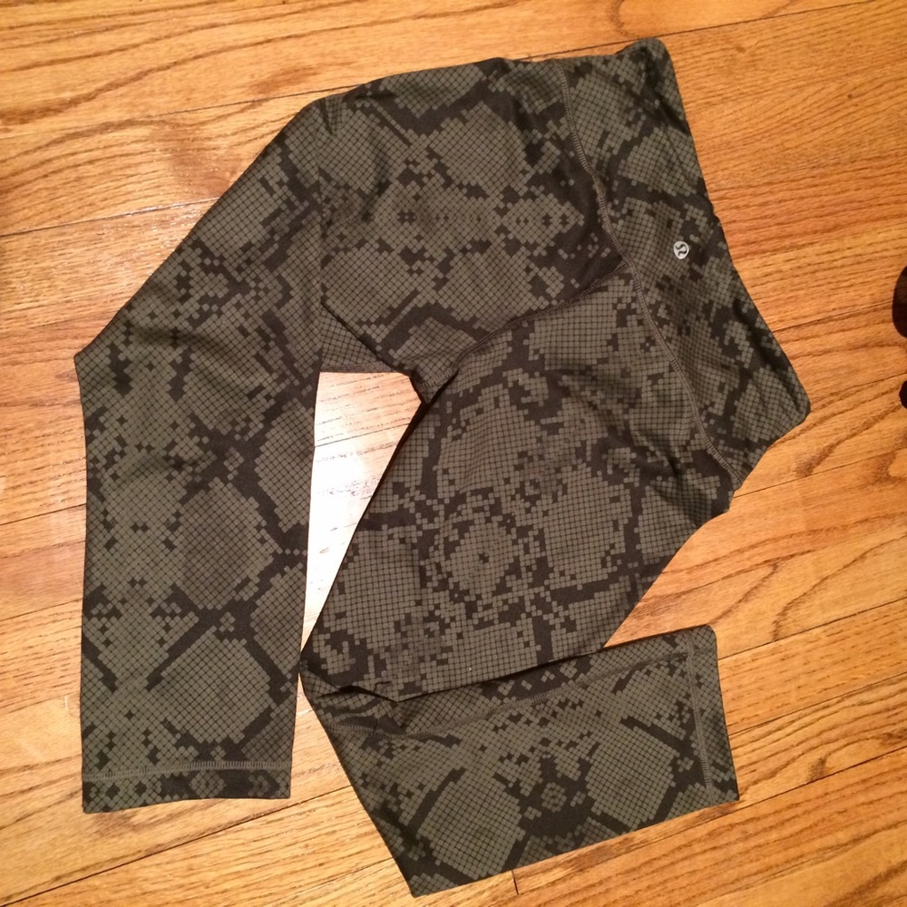 *Mint* Lululemon Wonder Under Capri size6