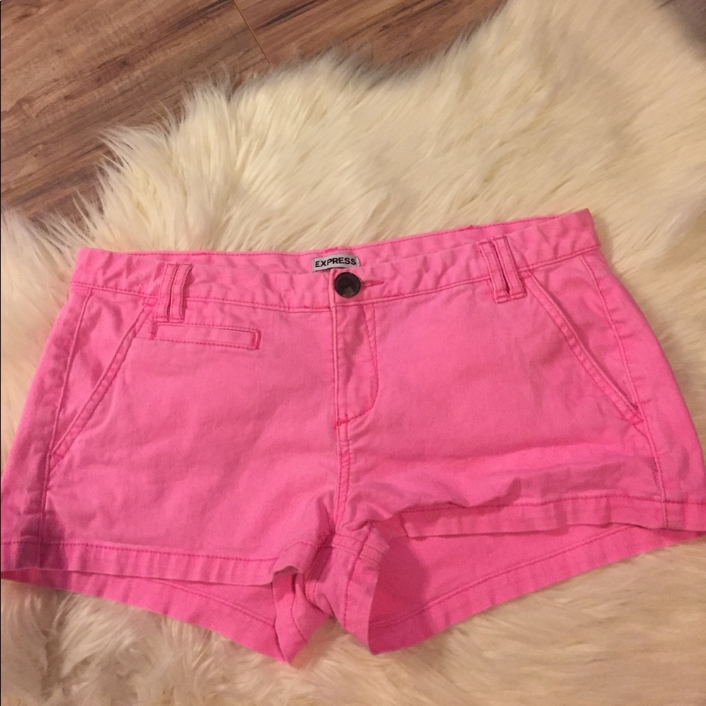 Bright Pink Express Shorts