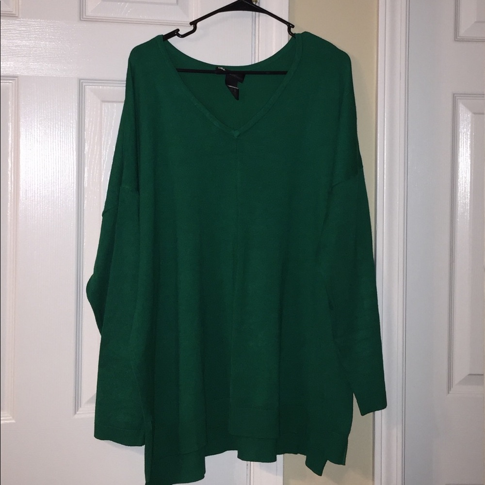 Lane Bryant 26 / 28 Sweater, Green