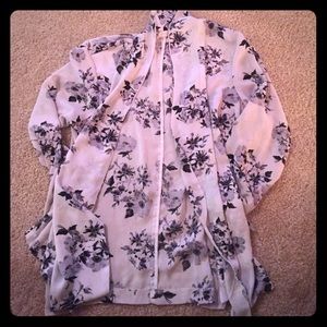 Loose blazer top