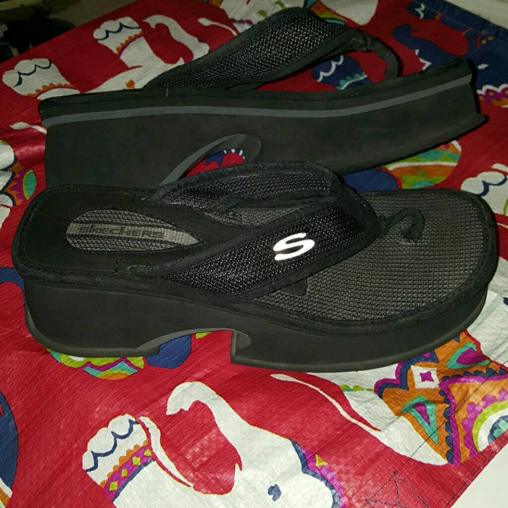 90s  SKECHERS platform sandals