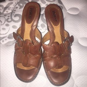 Women's Born leather heels