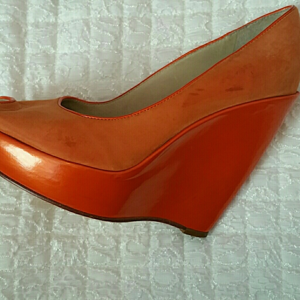 Bernardo Peep Toe Wedges - image 4