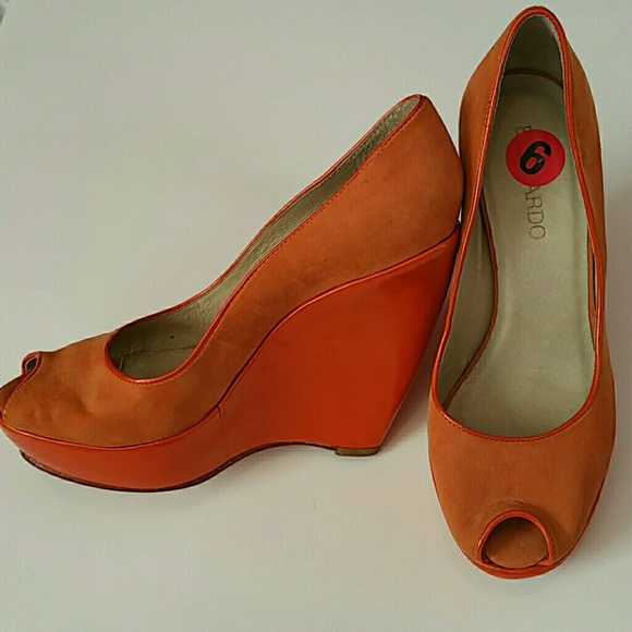 Bernardo peep toe wedges - Picture 5 of 5