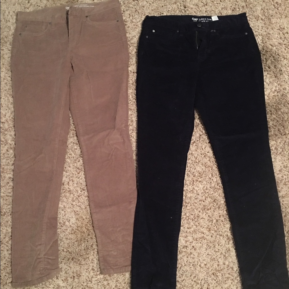 Women's Gap corduroys.