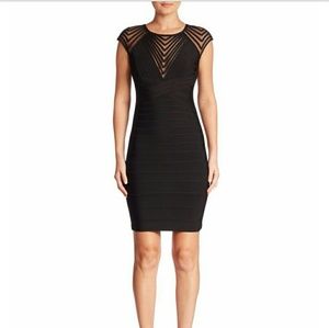 Herve Leger Black Bandage Dress