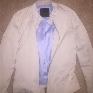 Zara man ice faux leather jacket
