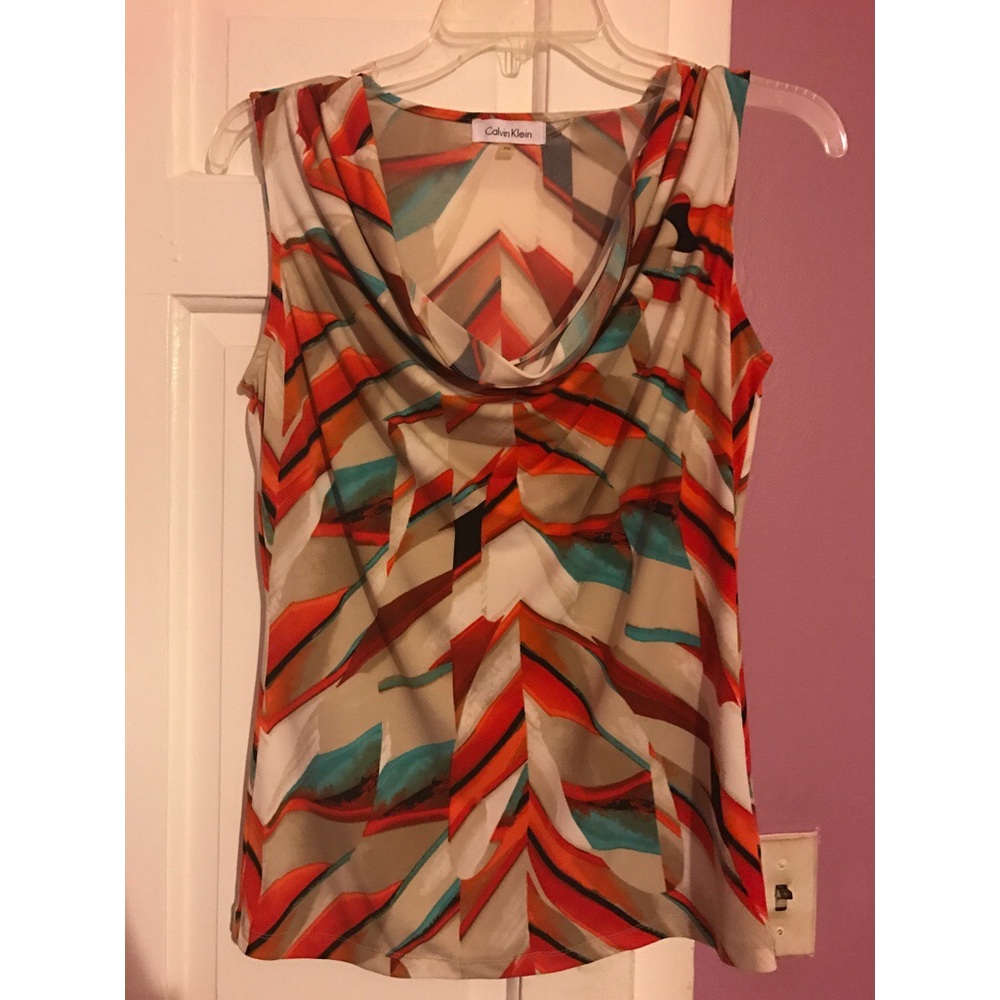 Calvin Klein Sleeveless Blouse! ✨✨