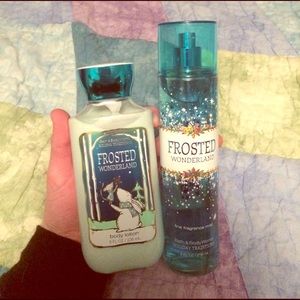New lotion and body mist