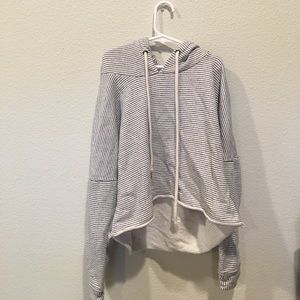 Striped Sweater Hoodie