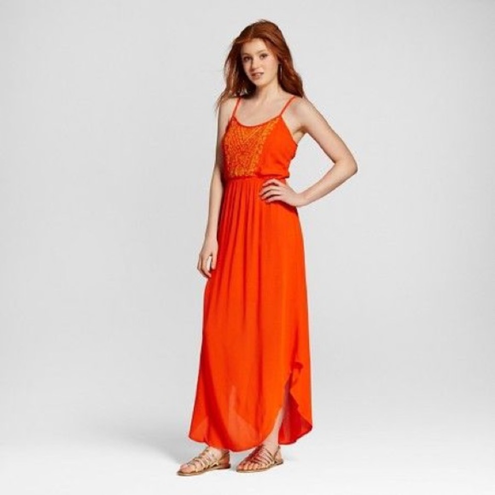 Mossimo Crochet Summer Maxi Dress
