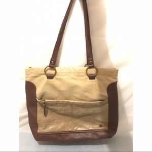 The Sak Large Tan and Brown Tote