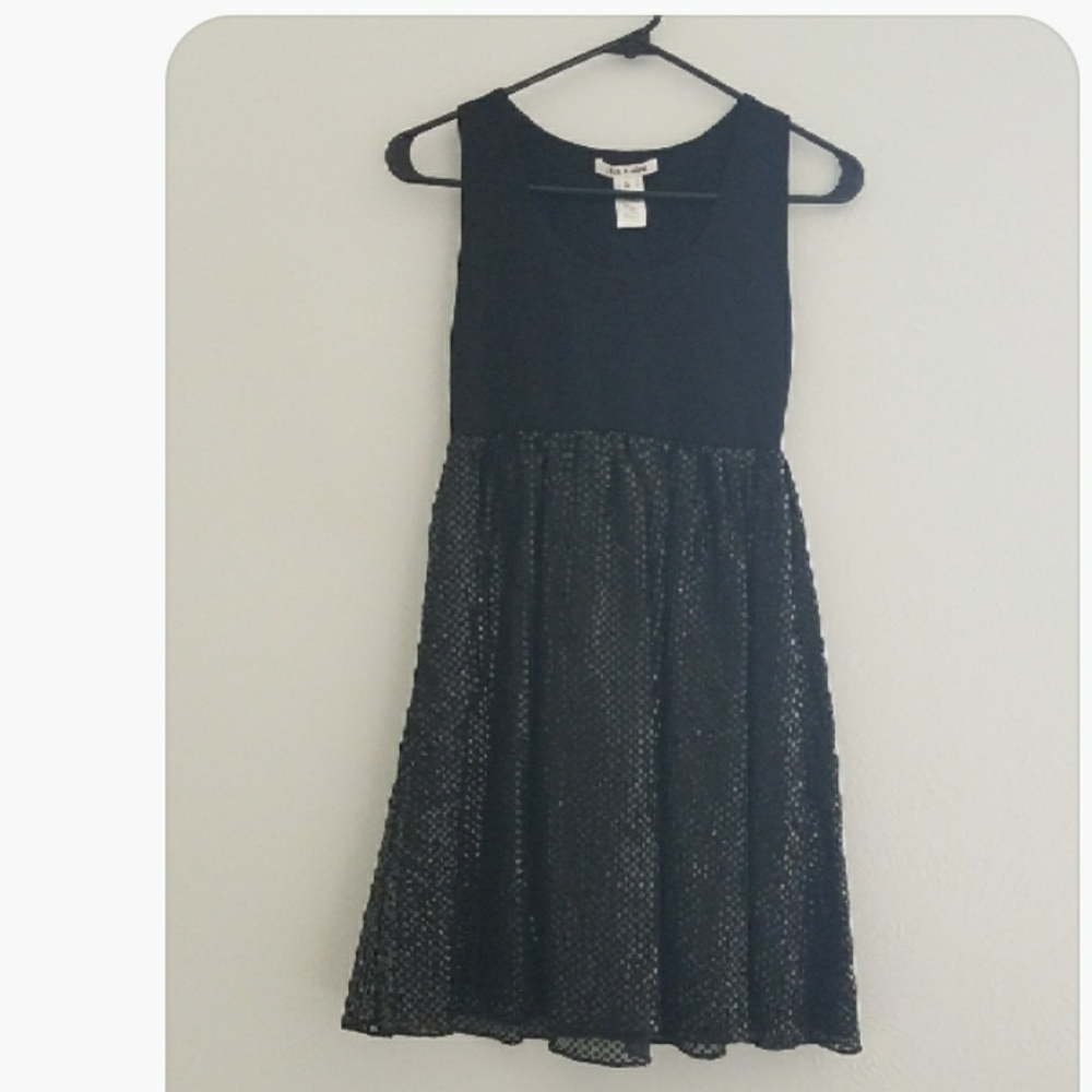 Alice + Olivia Black mini dress