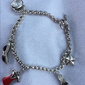 Beautiful Silver Charm Bracelet