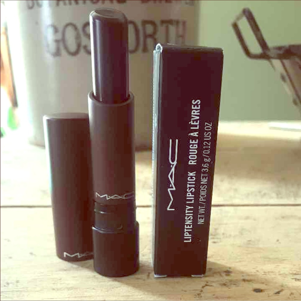 New MAC Liptensity Burnt Violet