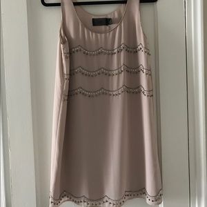 H&M Beaded Silk Dress