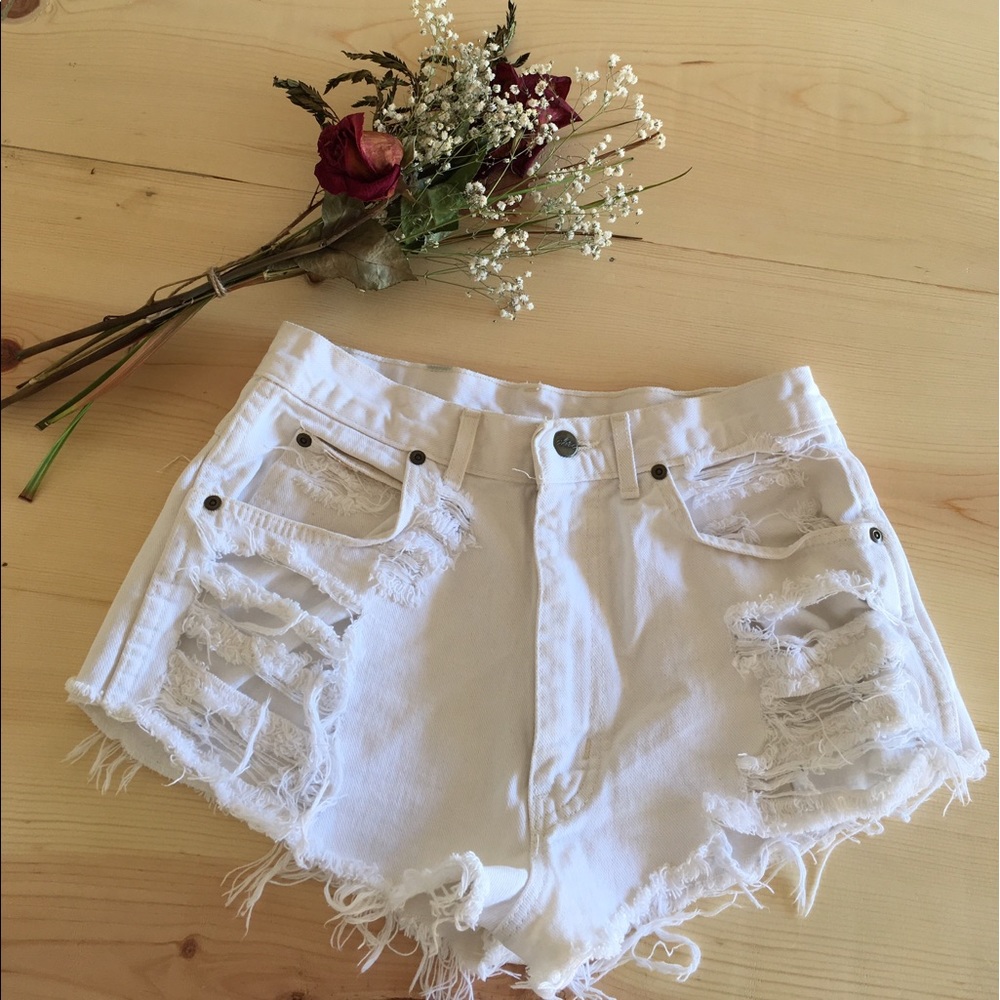 White shorts