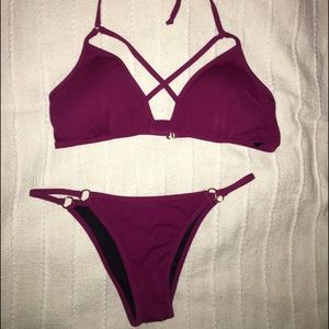 Plumeria Swimwear St Tropez Bikini in Berry