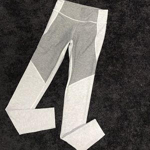 Outdoor Voices Grey Two Toned Leggings