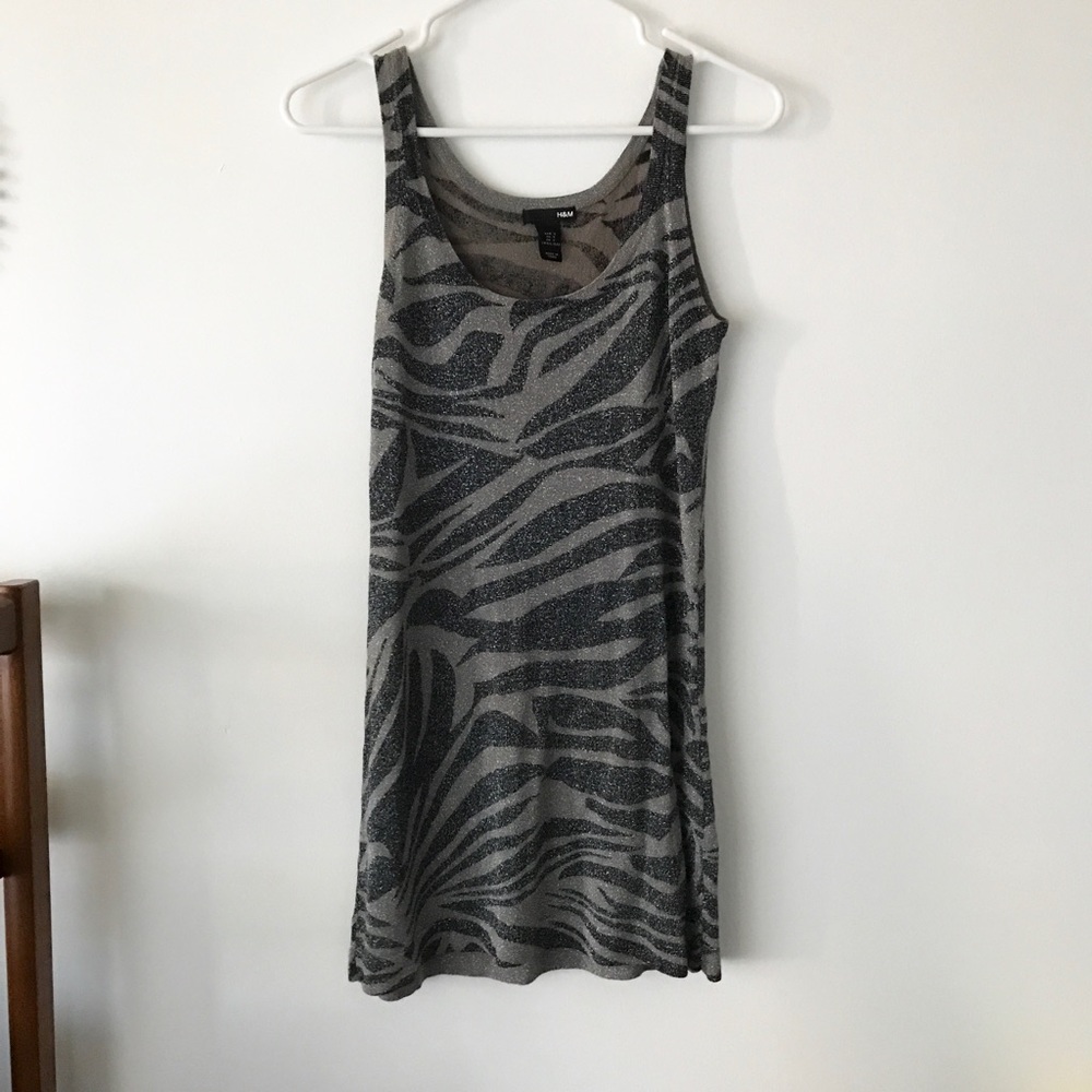 Sparkly Animal print dress or tunic