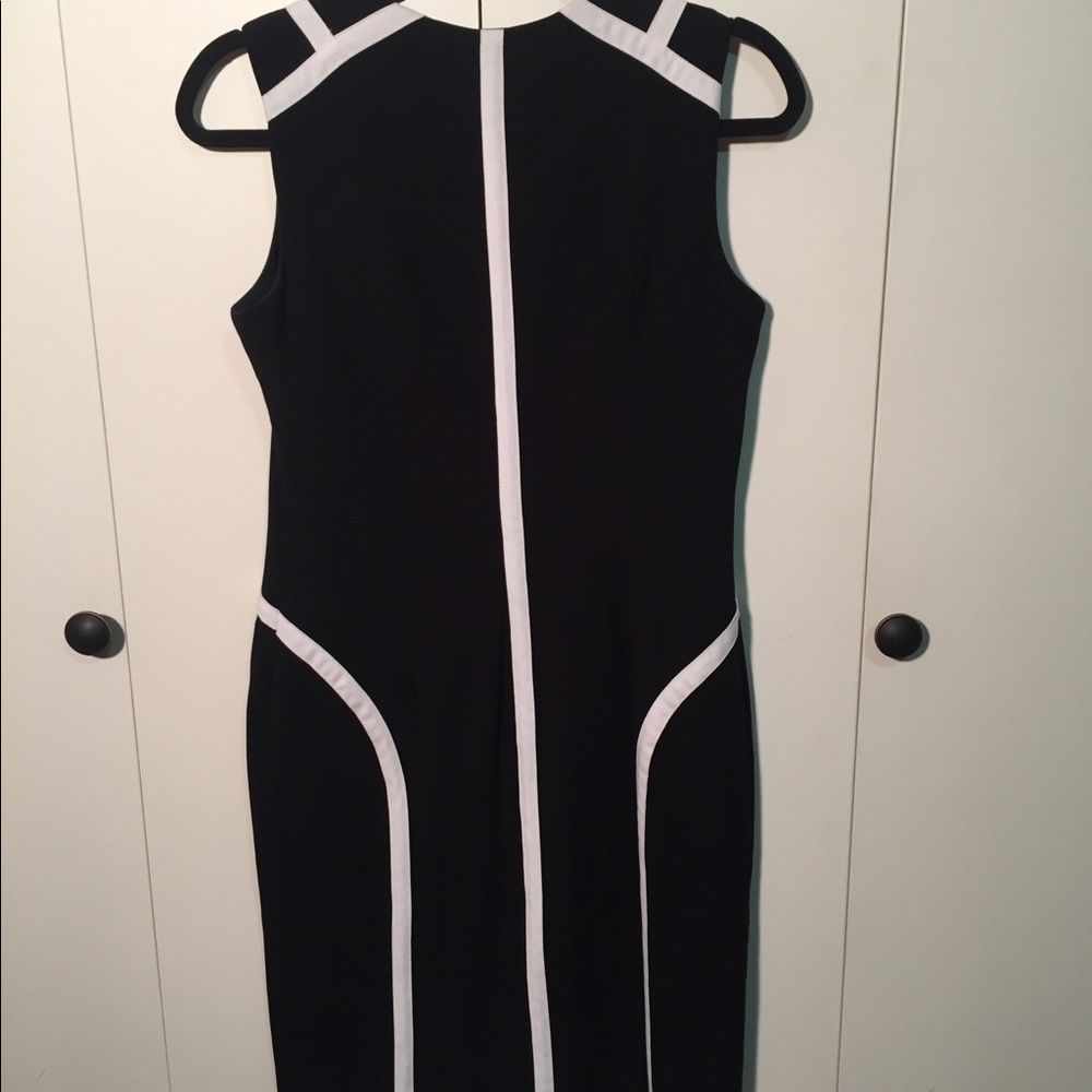 Calvin Klein Black Sheath Dress - Picture 2 of 3