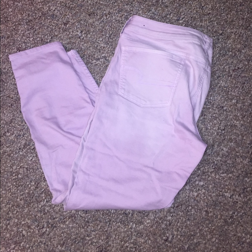 Light purple AEO jeans