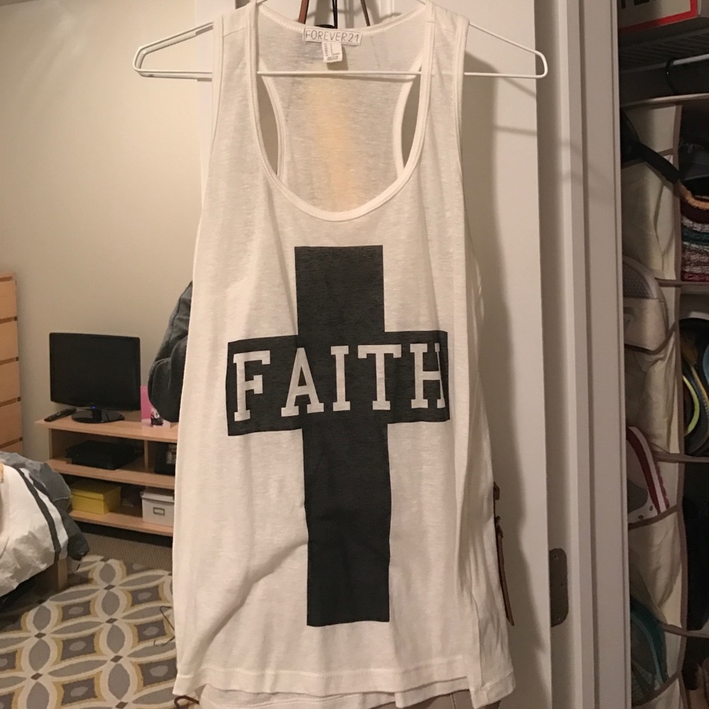 Faith tank top