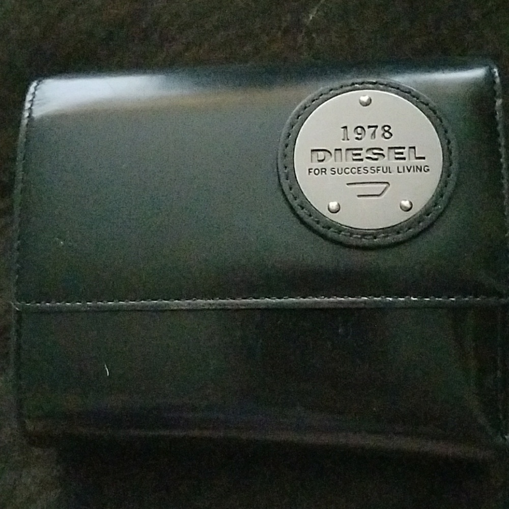 Distressed Diesel wallet