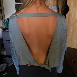 Light blue/grey Zara top