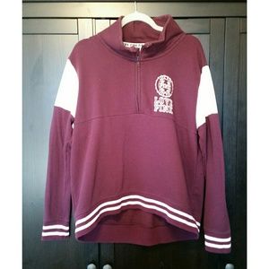 Victoria's secret half zip sweatshirt
