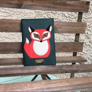 Kate Spade fox passport wallet