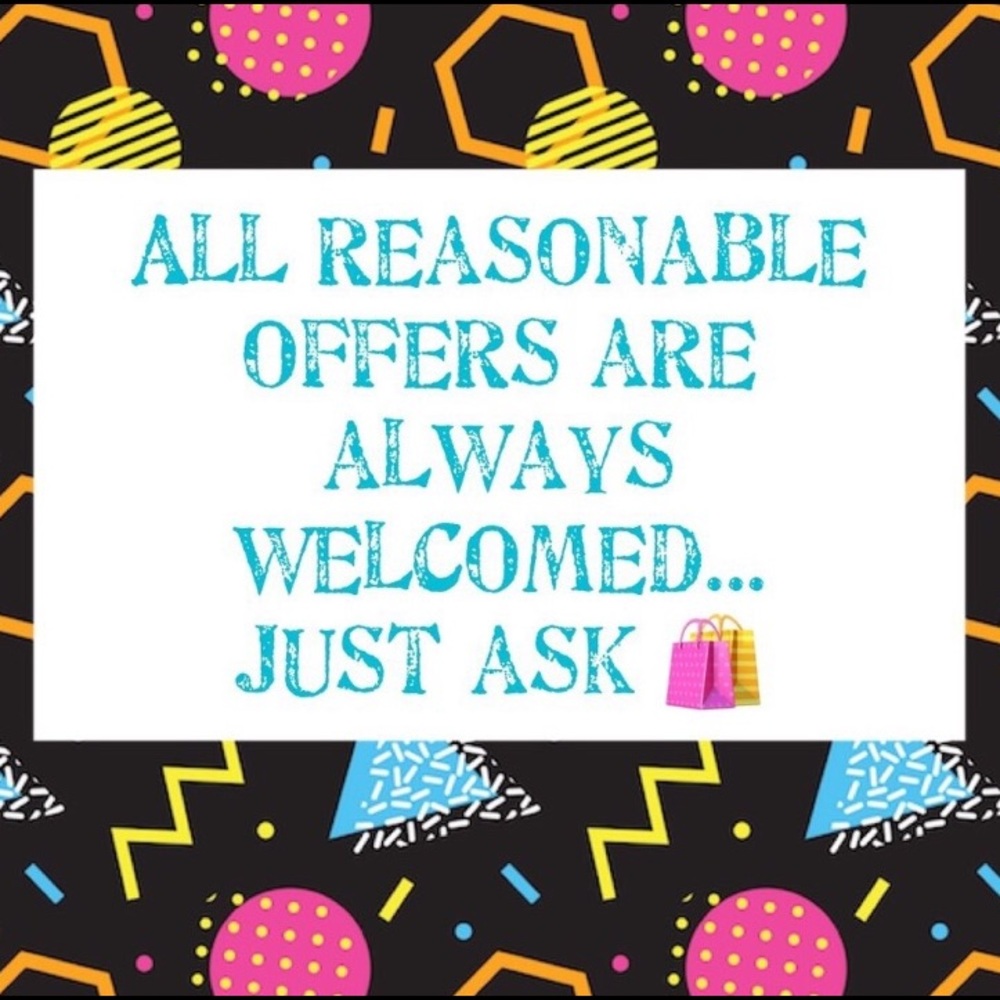 Just ask! Please make a reasonable offer.