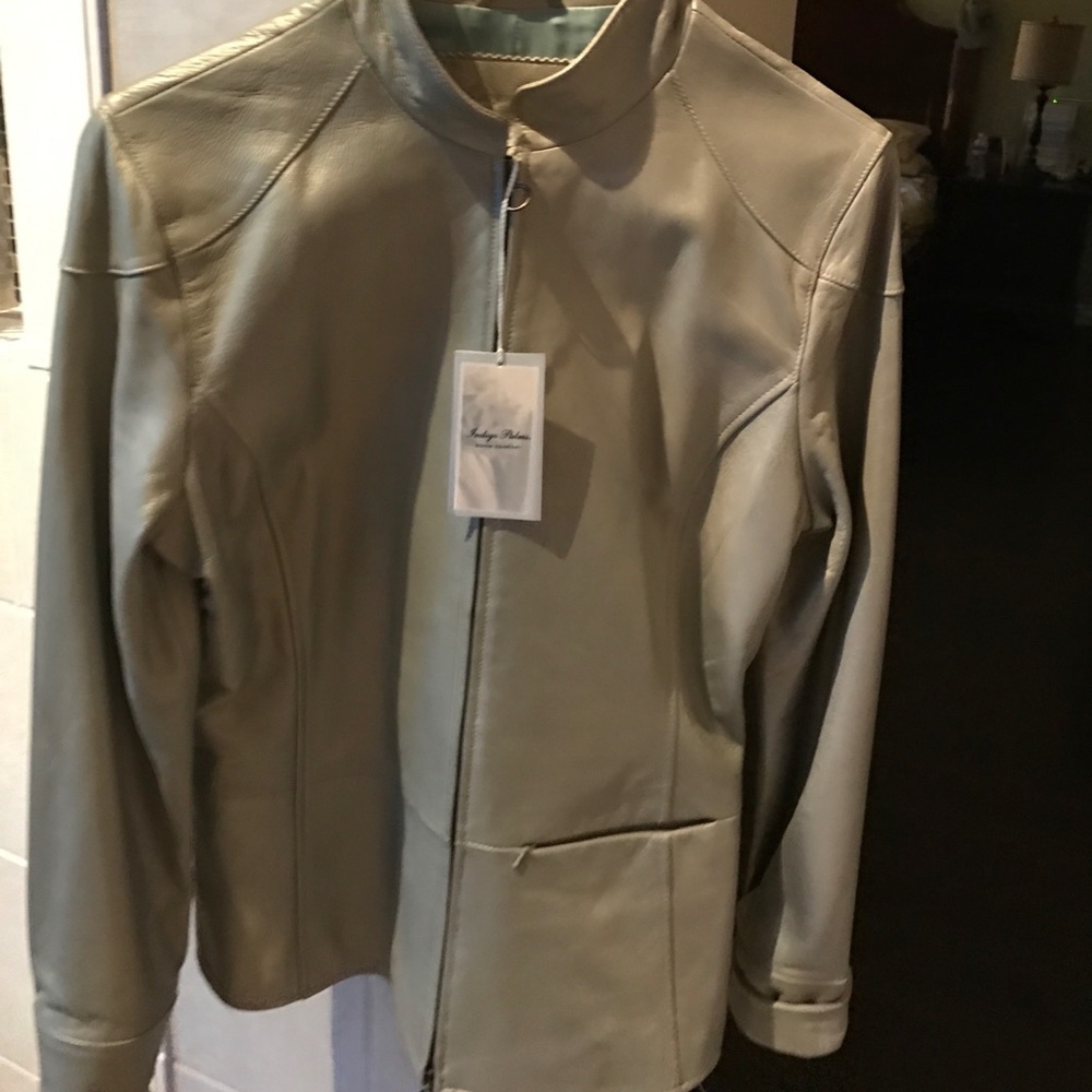 Leather jacket