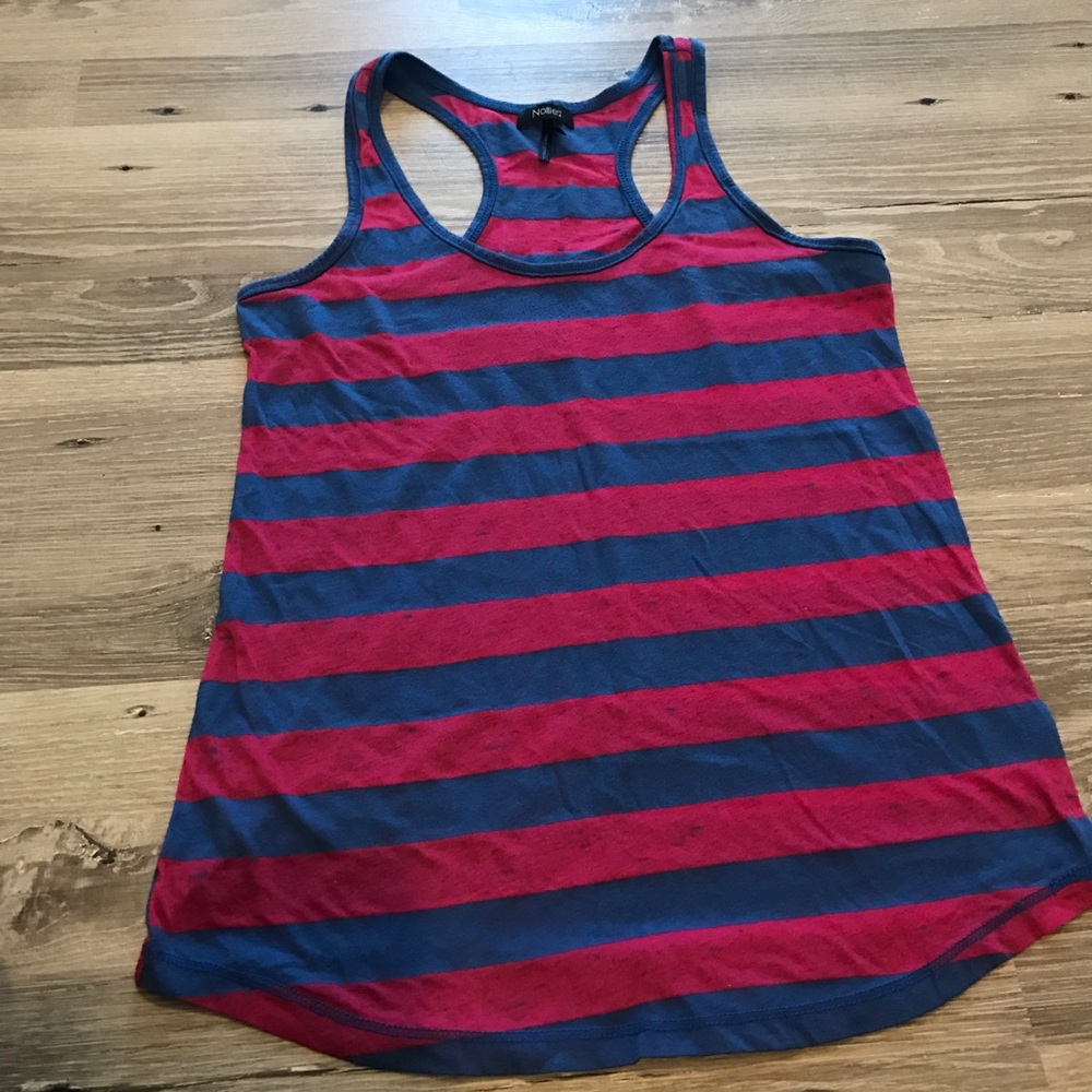 Women's nollie stripped tank