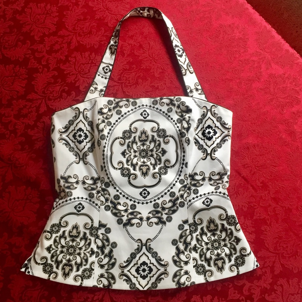 White House | Black Market halter-bustier