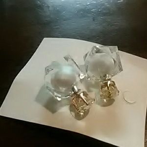 Double sided earrings