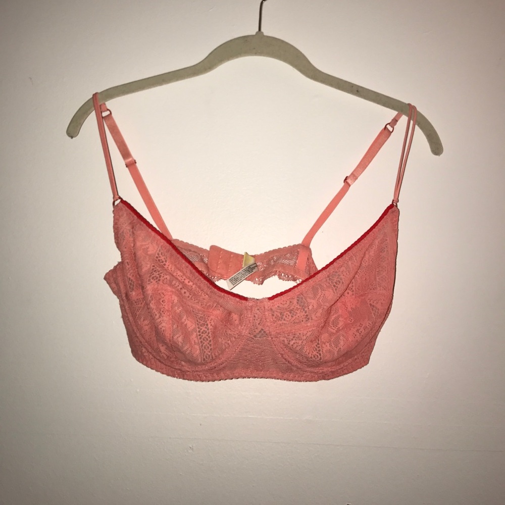 Pink bralette