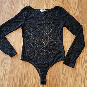 Black Lace Bodysuit