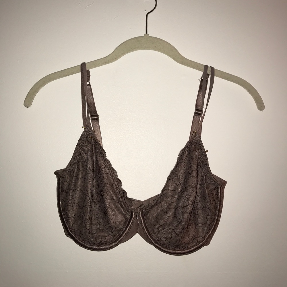 Purple bralette