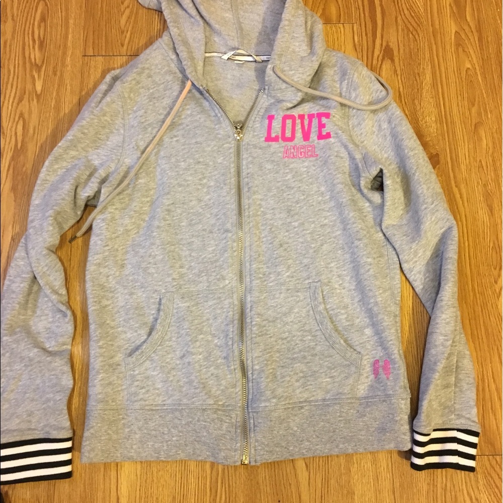 Victoria's Secret gray hoodie xs