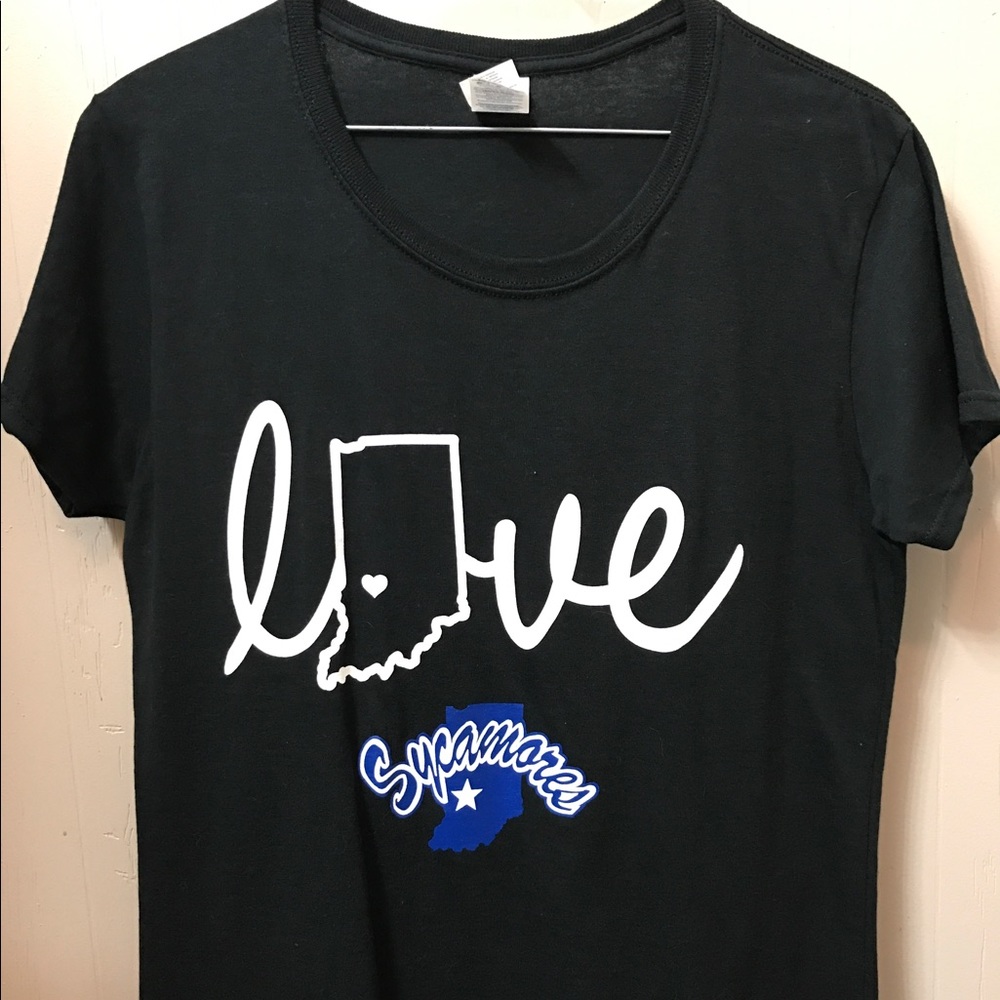 INDIANA SYCAMORES LOVE T