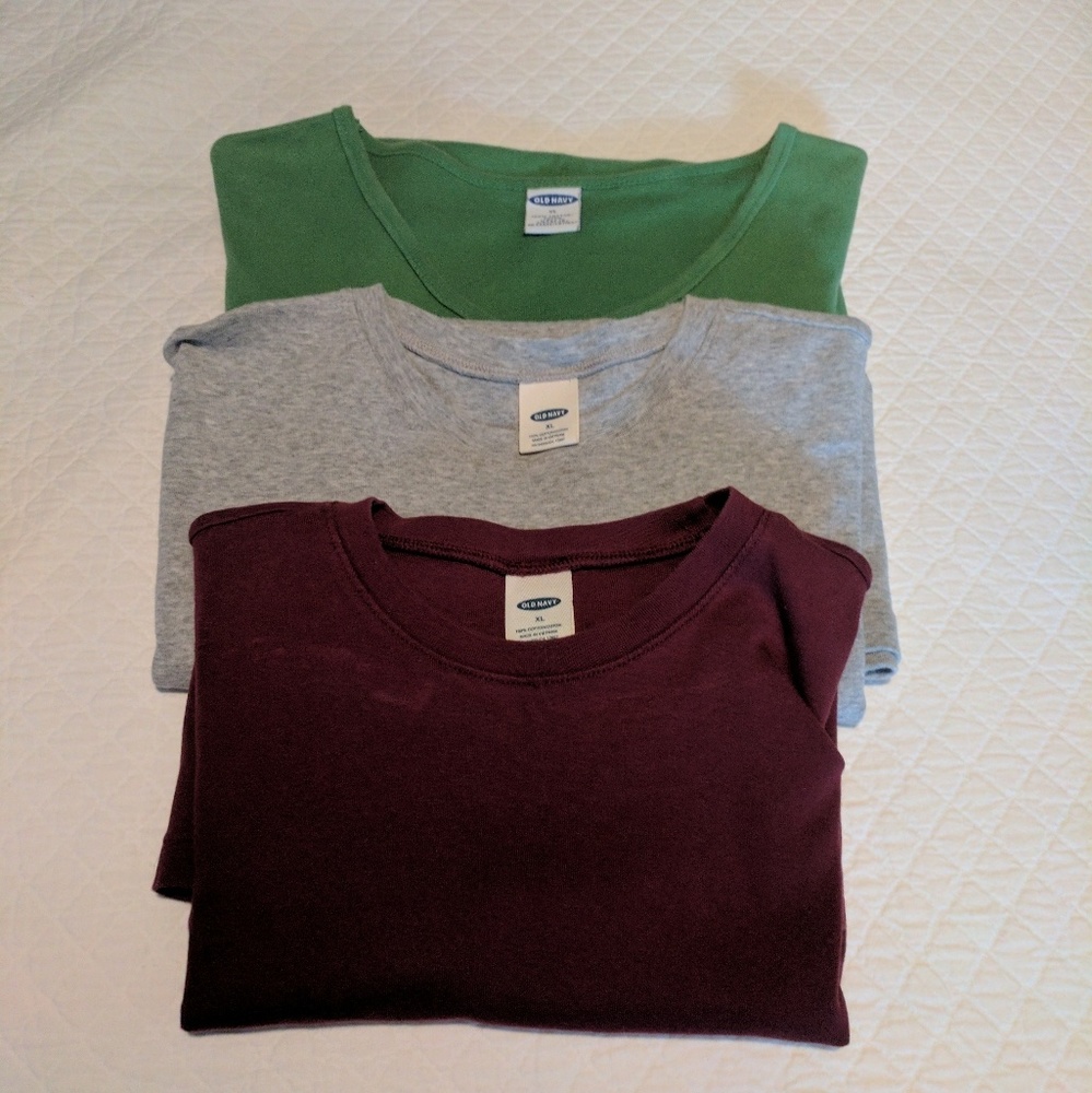 Lot of 3 XL Old Navy Tees
