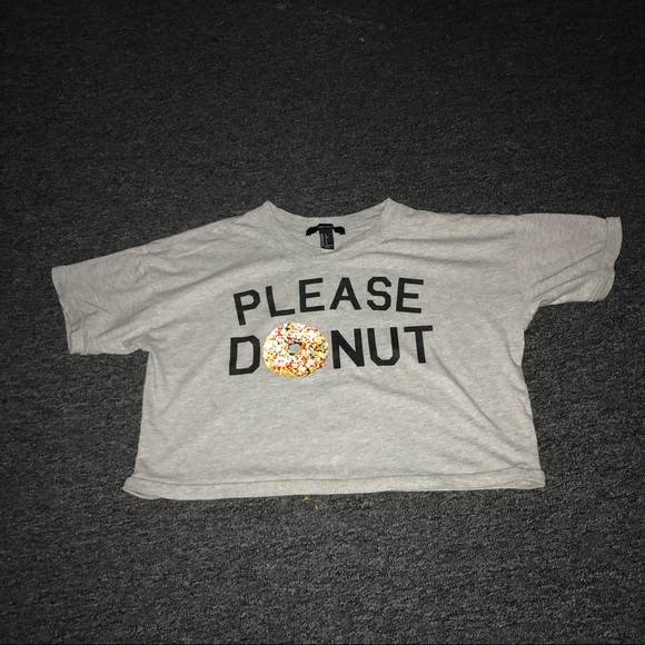 Forever 21 Tops - Donut crop top