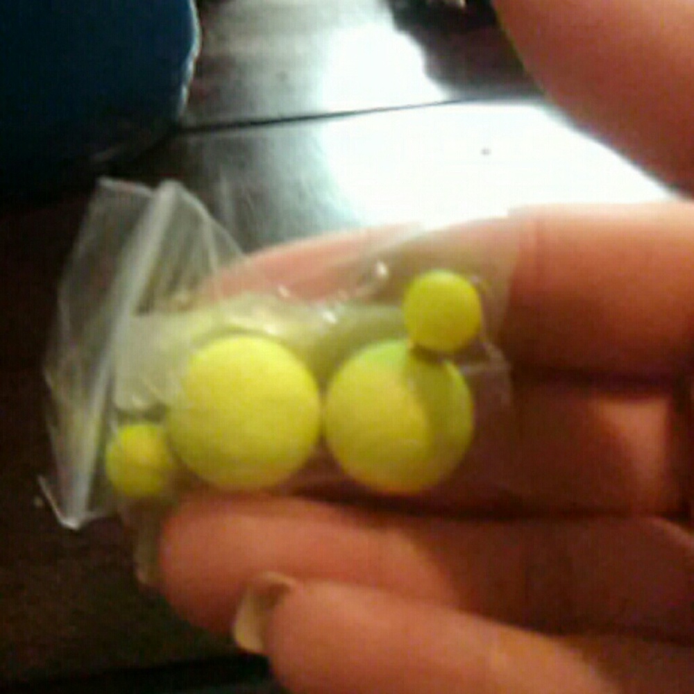Double sided earrings
