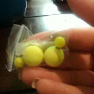 Double sided earrings